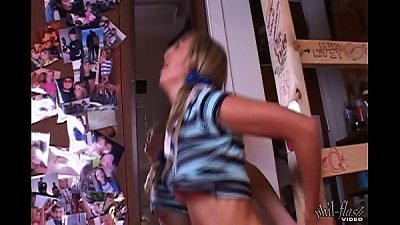 Kasia Blue and white schoolgirl