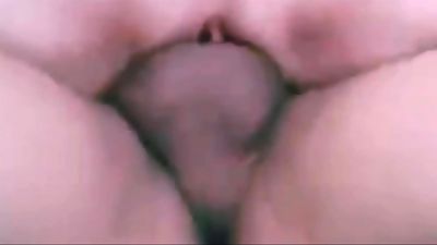 Stepmother catches stepson stroking off and helps him jizz quick on her vulva while her husband is home