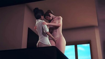 manga porn Uncensored - damsel with gigantic jugs fuckerd rectal and vaginal - japanese asian hentai hentai Film Game porn