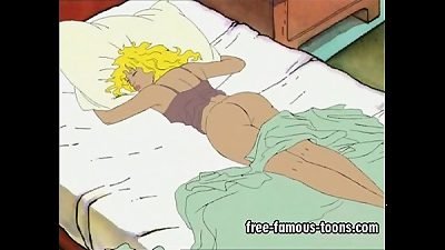 light-haired lady seduced by invisible fucker