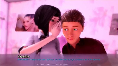 The wants of summer [Hentai game PornPlay] Ep.9 my step sister pull down my pants to show my voiced chisel to my step mother in the living room