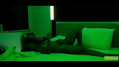 After liking nice, she desired to relax, listening to music while smoking a cigarette, young eighteen years older super-fucking-hot