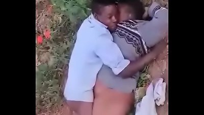 senior couple fucking outdoor in South Africa